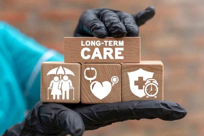 2048819804 featured image Gloved hand holding longterm care wooden blocks