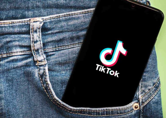 1920422882 featured image Phone with TikTok logo in jeans pocket