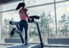woman in gym