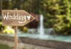 wedding sign