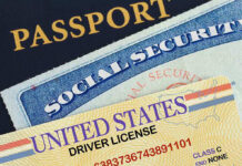 Passport, social security card, and drivers license.