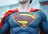 As SNAP Fails — A HERO Steps UP! Close-up of a Superman statue wearing a blue costume and red cape