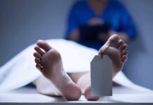 SHOCKING Deaths Expose Smuggling Ring Brutality A deceased body on a table with a tag on the foot, and a medical professional in the background