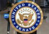 Senate Stuns With $500K Legal Shield Grab Seal of the United States Senate featuring an eagle and stars