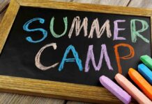 Church Leader DRUGGED Kids With Candy — HORRIFYING Details Chalkboard with colorful writing that says Summer Camp and several pieces of chalk