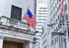 Insider Trading BAN – Congress Forced Vote Facade of the New York Stock Exchange with an American flag and Wall Street sign