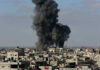 Beirut Strikes EXPLODE “Ceasefire” Myth Large explosion over a crowded urban area.