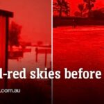 Apocalyptic Red Sky Ignites Viral Panic