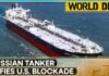 Russian Oil Tanker Defies US Blockade