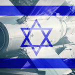 Israeli Strikes Defy Ceasefire – See Why They Did It Missile with Israel flag overlay.