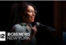 Darializa Avila Chevalier speaks to supporters after N.Y. primary win