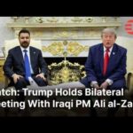 FULL REMARK: President Donald Trump Meets Iraqi Prime Minister Ali al-Zaidi at White House | AC1E