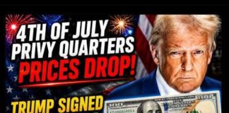 4th Of July Privy Quarters Prices DROP! TRUMP Signed $100 Bill In Circulation?