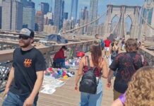 Tourist’s Brooklyn Bridge Dare Triggers Massive NYC Response Brooklyn to Manhattan over the Brooklyn Bridge May 2026