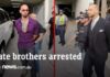 The moment Andrew and Tristan Tate arrested in Miami