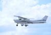 Tourist Flyover Turns Deadly Close Single-engine airplane flying against a cloudy sky