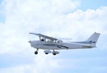 Tourist Flyover Turns Deadly Close Single-engine airplane flying against a cloudy sky