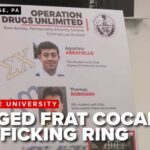 Alleged Penn State fraternity cocaine ring leaves 14 charged, including one father