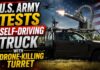 New Army Truck Can Hunt Drones WITHOUT a Driver U.S. Army tests self-driving truck with drone-killing turret