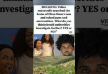 Police search Minneapolis apartment linked to Ilhan Omar’s son, seizing firearms.