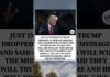 Donald Trump issues Labor Day message, targeting midterm elections and mass deportations.