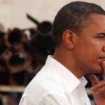 FBI Targets Reporter As ‘Co-Conspirator’ Under Obama Barack Obama in profile, touching his chin thoughtfully