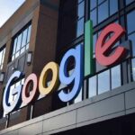 Corporate Exodus Is Real And Blue States Are Furious Google logo on office building facade