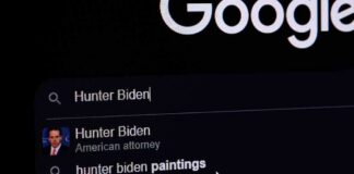 computer screen showing a search engine query with suggestions
