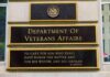 Abortion Activists Accused of BREAKING the Law Department of Veterans Affairs building sign