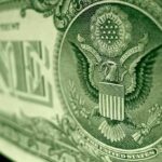 Great Seal eagle on U.S. one-dollar bill