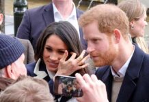 Prince Harry’s Father-in-Law Accused of CHILD Porn Prince Harry and Meghan, Duchess of Sussex greet people in a crowd