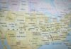 Trump Wants 1 State Immediately RENAMED Map of the United States with state borders and city labels